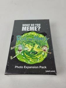 Rick and Morty WHAT DO YOU MEME? Photo Expansion Pack Brand New Factory Sealed - Picture 1 of 12