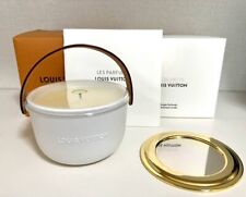 LOUIS VUITTON LE BLANCHE medium candle Scented Leather Handle w/Box Limited RARE