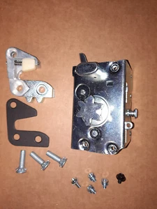 NEW LH FRONT DOOR LATCH & STRIKER KIT, 1956 FORD, MERCURY & LINCOLN - Picture 1 of 1