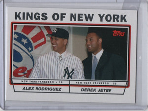 2004 Topps Kings of New York Alex Rodriguez Derek Jeter #693