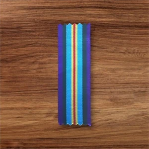 AASM 1945-1975 SERVICE MEDAL RIBBON 1 X METRE | FULL SIZE | | TOYE KENNING SPEN - Picture 1 of 1