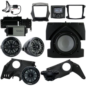Rockford Fosgate X317-STG4 Stereo Audio Speaker System for Can-Am Maverick X3 - Picture 1 of 7