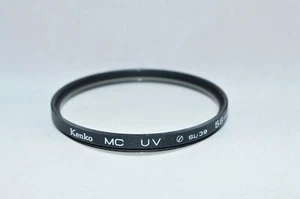 Kenko 58 mm MC (Multi-Coated) UV (SL-39) Screw-In Filter Made in Japan. (V-157) - Picture 1 of 3