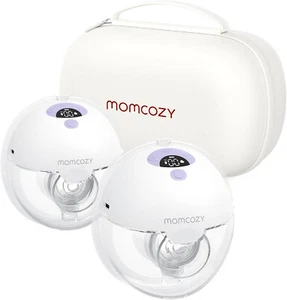 Momcozy M5Tiralatte INDOSSABILE singolo LATTE MATERNO NEONATO 9LIVELLI APP VIOLA - Foto 1 di 7