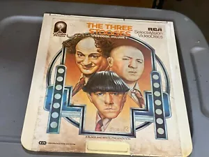 RCA presents The THREE STOOGES Volume 1 SelectaVision VideoDiscs "CED  - Picture 1 of 2