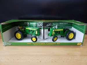 Ertl John Deere 320 and 420 Tractors 50th Anniversary Collector Set Diecast 1:16 - Picture 1 of 17
