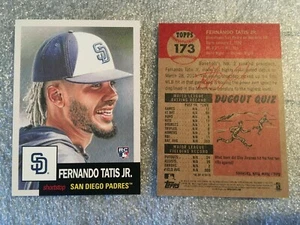 Topps MLB The Living Set #173 2019 Fernando Tatis Jr. RC Rookie Padres - Imagen 1 de 1