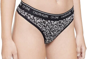 Tanga para mujer Calvin Klein (X-SMALL) CK ONE QF5733-008 NUEVO CON ETIQUETAS - Imagen 1 de 2