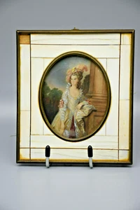RARE 19th Century Thomas Gainsborough Oil Portrait -Signed Artist Reproduction - Picture 1 of 7