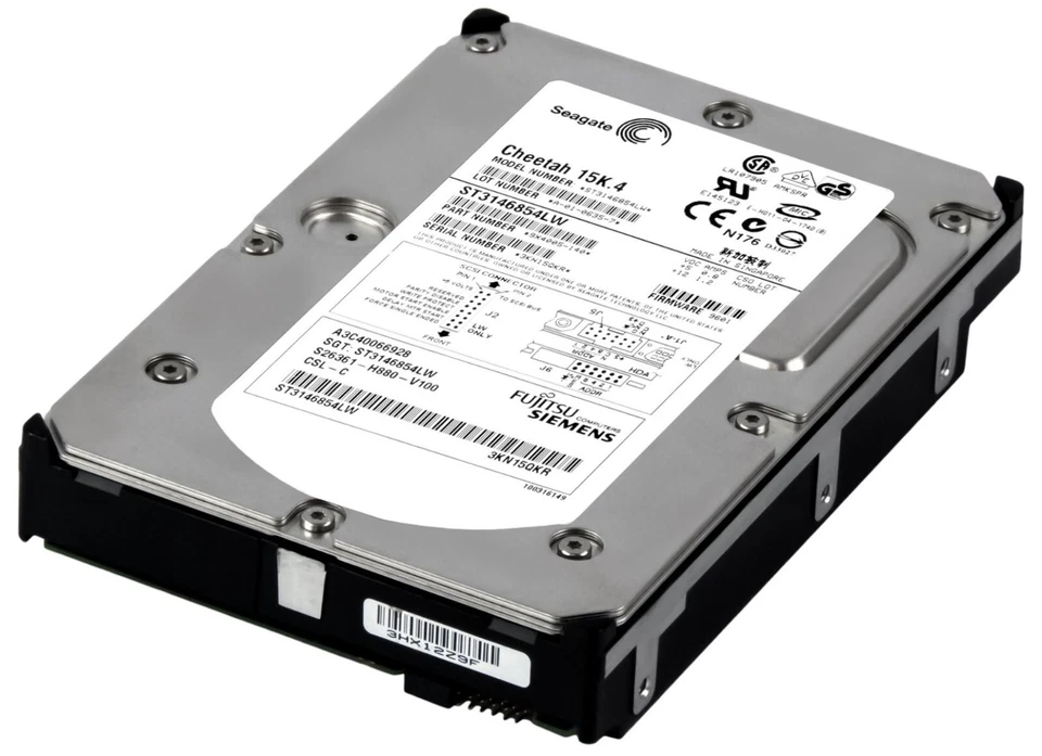 Fujitsu A3C40066928 S26361-H880-V100 ST3146854LW 146GB 15K 8MB SCSI U320 3.5'' - Immagine 1 di 3