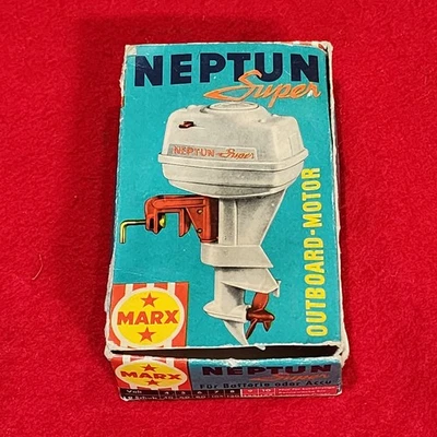 Motor fueraborda vintage Marx NEPTUN SUER con caja Foto 1 de 4