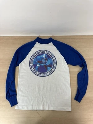 Vintage Detroit Lions Football Raglan Style Shirt - Logo-7 Size Large L (Youth?) - Image 1 of 4