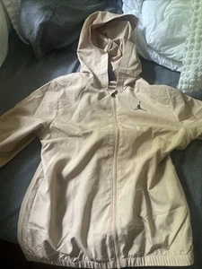 Tan Nike Wind Breaker Youth Large - Picture 1 of 7