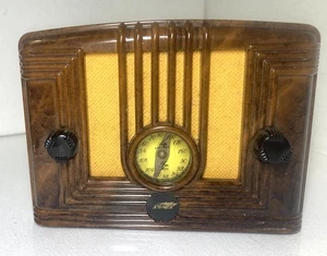1940’s style Mini Replica of Classic Radios Black Altima Xonex - Picture 1 of 5