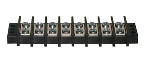 Philmore 13-1708 8 Position Dual Row Terminal Block Barrier Strip ~ 75A @ 600V - Picture 1 of 1