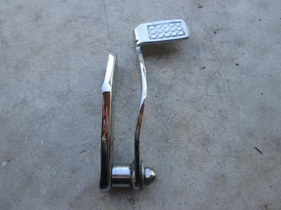 Palanca de freno mecánica trasera Harley-Davidson con cabezal de nudillo de montaje Panhead EL FL #2 Foto 1 de 4