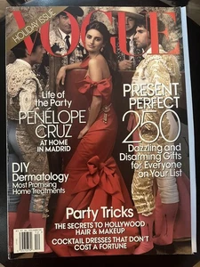 Vogue DEZEMBER 2007 Magazin Penelope Cruz Fotografin Anne Leibowitz - Bild 1 von 1