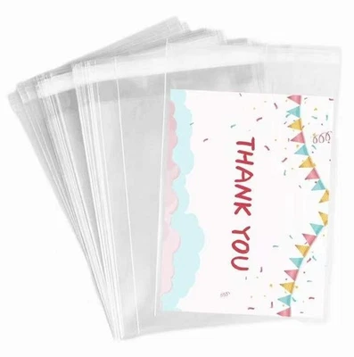 Bolsas de celofán para violonchelo transparentes de 4""x 6"", bolsa de polietileno de 1,5 mil - se adapta a tarjetas de 4x6 pulgadas Pho... Foto 1 de 2