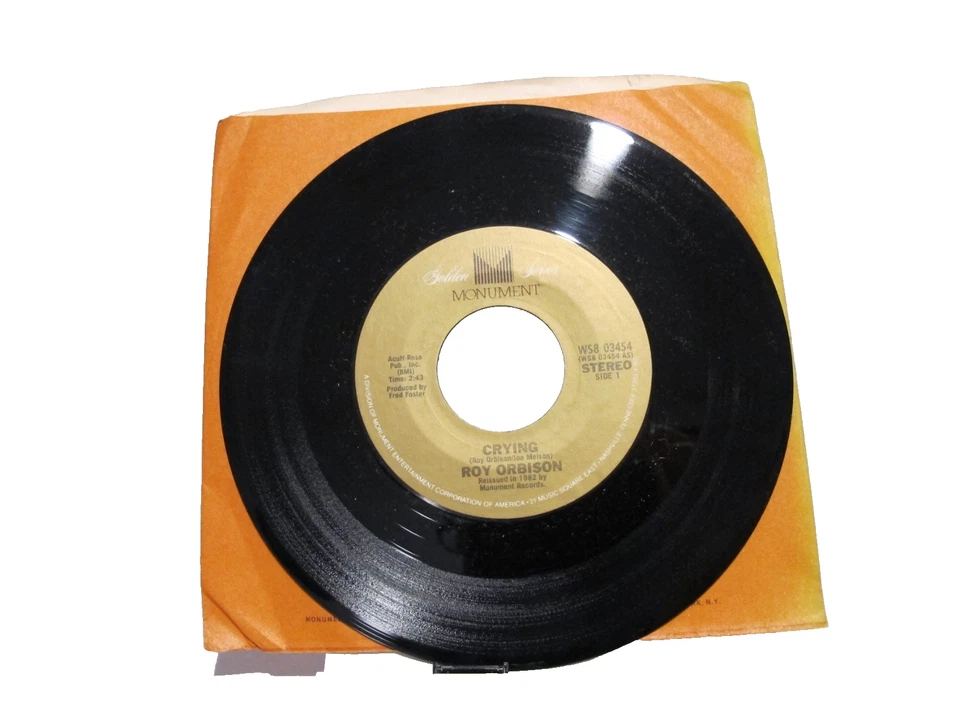 45 RECORD - ROY ORBISON - CRYING - Image 1 of 1
