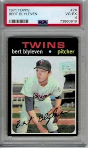 PSA 4 - 1971 Topps # 26 Bert Blyleven RC Minnesota Twins HOF - Bild 1 von 4
