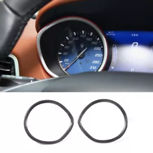 Panel de instrumentos de fibra de carbono 2 piezas para Maserati Ghibli 2014-2021 - Imagen 1 de 7