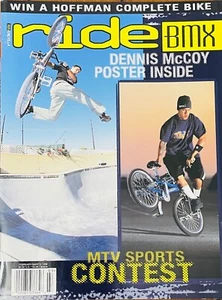 UNDERGROUND STREETWEAR MAGAZINE RIDE BMX DENNIS MCCOY POSTER NO LABEL! NM! - Picture 1 of 2