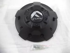 Fuel Wheels Flat Black Custom Wheel Center Caps # 1003-88MBR (1 CAP) - Picture 1 of 4
