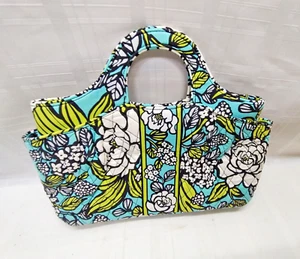 BOLSO DE MANO VERA BRADLEY Abby ISLAND FLOOMS Manija Nuevo con etiquetas Retirado - Imagen 1 de 12