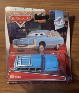 Disney Pixar Cars DINOCO Mrs. The King Piston Cup Blue Diecast 2014 RARE NEW - Picture 1 of 4
