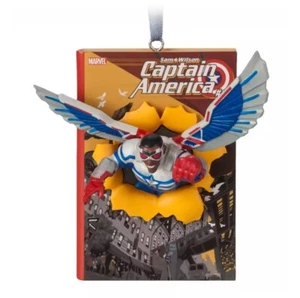 Nuevo adorno cuaderno de bocetos de Disney Marvel Comics Capitán América Sam Wilson Falcon - Imagen 1 de 6
