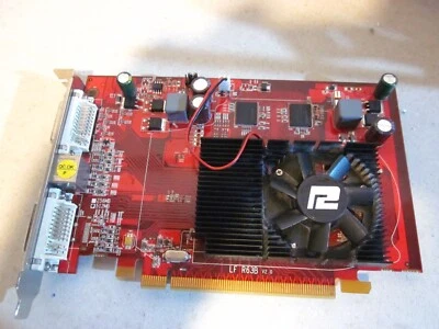 PowerColor AX3650 512MD2-V2 ATI Radeon HD 3650 PCIe DUAL HEAD DVI DV-I - Image 1 of 4