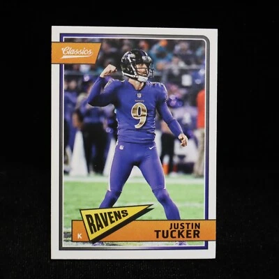 2018 Justin Tucker Baltimore Ravens  Panini Classics #10 - Image 1 of 2