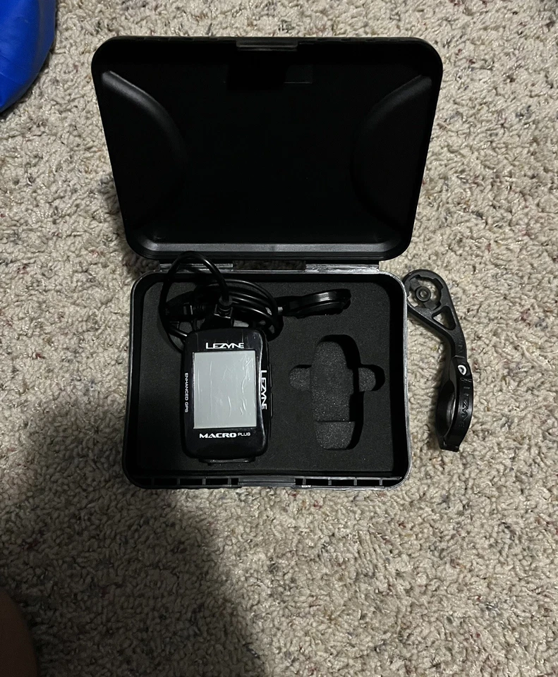 Lezyne Macro Plus Bike Computer with accessories - Image 1 of 1