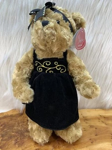 Teddy Bear The Cherish Collection Nova Plush 2009 New Year's Little Black Dress - Picture 1 of 12