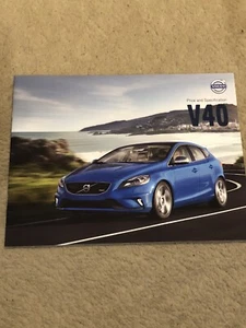 Volvo V40 Pricing Brochure, Dated February 2014, MY 2014, - Picture 1 of 1
