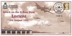 617 Sqn Attack on U ? Boat Pens Lorient Signed Sqn Ldr T Iveson Pilot on this Ra