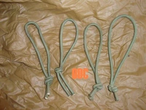 4 Lot USMC Military Surplus MARPAT Coyote Tarp BUNGEE LOOPS Replacement Parts GI - Picture 1 of 1