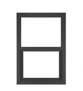 Double Pane Vertical Black Window 24" x 36" Florida Approve Vinyl Low E DP50 - Picture 1 of 3