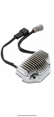 Harley Davidson Dyna 2004 2005 04 05 regulador de voltaje 74631-04 acabado cromado Foto 1 de 4