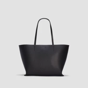 Everlane The Luxe Italian Leather Tote Bag Black - BRAND NEW - Picture 1 of 3