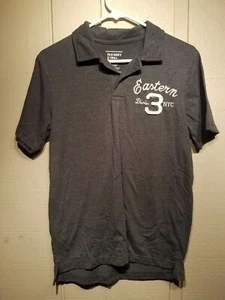 Old Navy** Eastern Divis 3 NYC Logo** Gray* Size SMALL 2 Button Polo - Picture 1 of 6