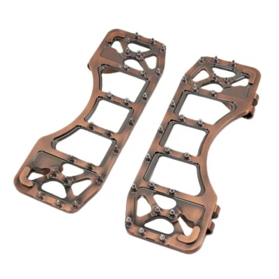 Pedales de estriberas de motocicleta estilo MX para Harley Electra Glide Trike Foto 1 de 4