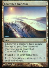 Contested was Zone Foil | NM | Mirrodin Besieged | Magic MTG