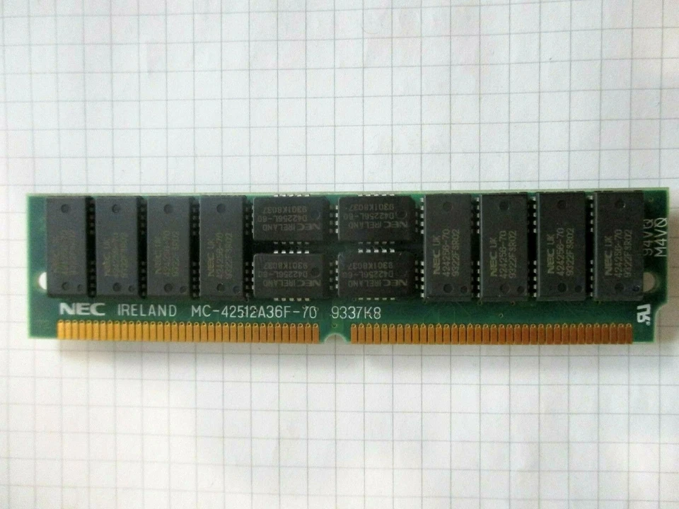 118667-004 Compaq 2MB 70ns 72-Pin Simm Memory Module, Vintage Computer Piece - Image 1 of 4