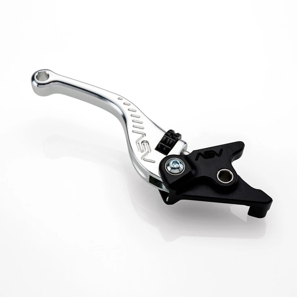 ASV F3 Brake Lever Silver Short Ducati Hypermotard 1100 S / EVO / SP 2008-12 - Image 1 of 3