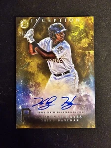 2016 Bowman Inception Ke'Bryan Hayes #d 24/25 SSP Prospect Autograph Gold - Picture 1 of 2