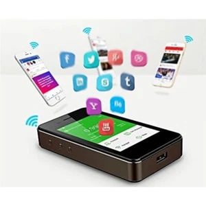 Neuf G2 Pro 4G routeur Wifi mobile 7200 mMah batterie banque d'alimentation avec emplacement pour carte SIM - Photo 1/9