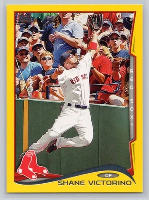 Shane Victorino 2014 Topps Yellow #301 Boston Red Sox - Image 1 of 2