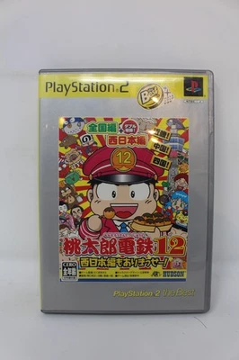 Momotaro Dentetsu 12 Nishi Nihon-hen Playstation 2 PS2 Japanese Region Lock - Image 1 of 3