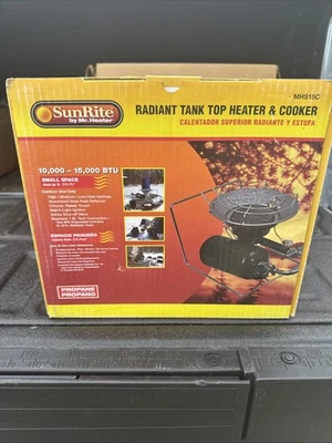 Mr. Heater F242300 Portátil Tanque Único Calentador Cocina Tanque de Combustible de Propano 1 lb Foto 1 de 4